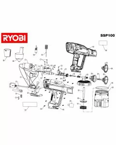 Buy A Ryobi P626 Spare part or Replacement part for Your Paint and Fix Your Machine Today